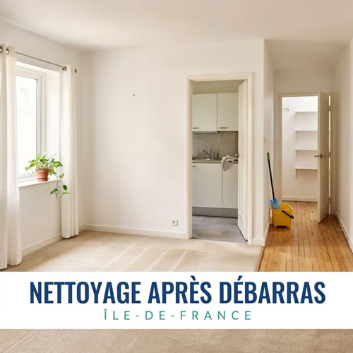 Nettoyage après débarras