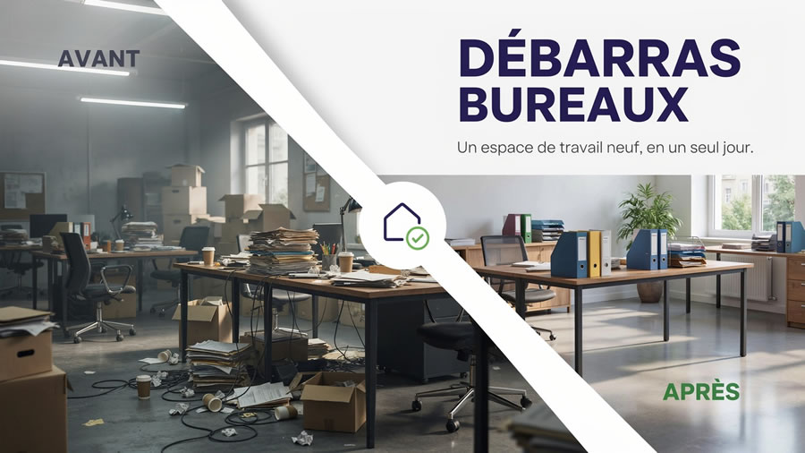 débarras bureaux oaris ile de france