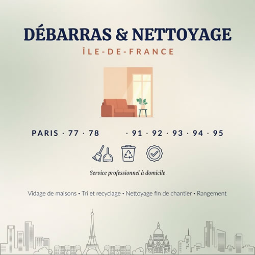 débarras et nettoyage
