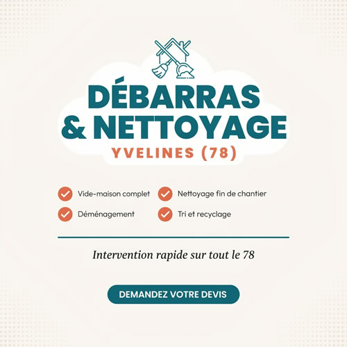 debarras nettoyage 78 yvelines