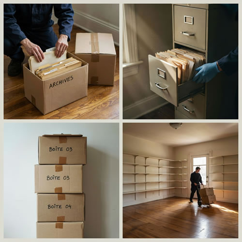 débarras d'archives