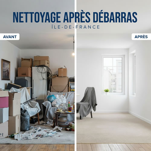 nettoyage apres debarras