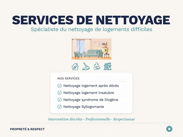 services de nettoyage