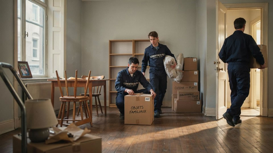 vider maison après décès