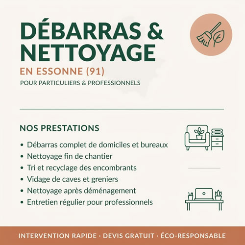 débarras Essonne (91)