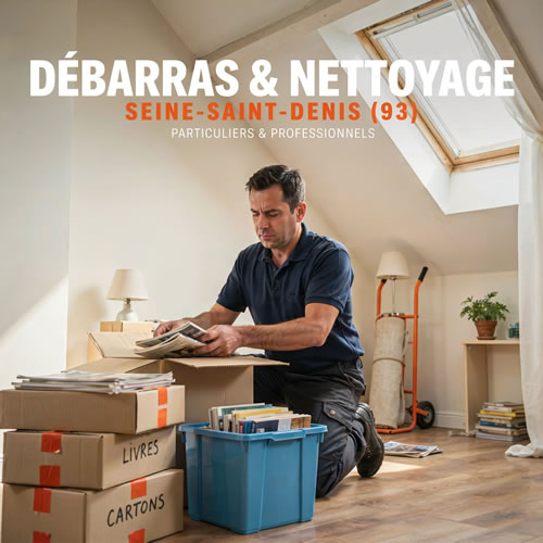 débarras nettoyage Seine-Saint-Denis 93