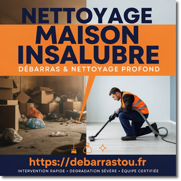 nettoyage maison insalubre Morsang-sur-Orge