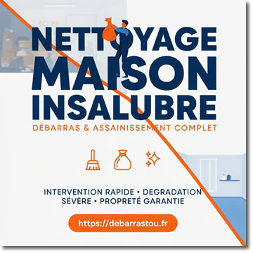 nettoyage maison insalubre La Rochette